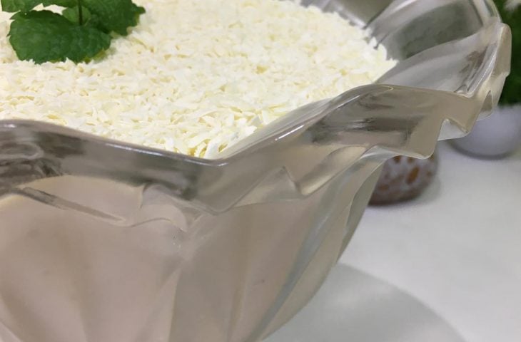 Mousse de limão siciliano