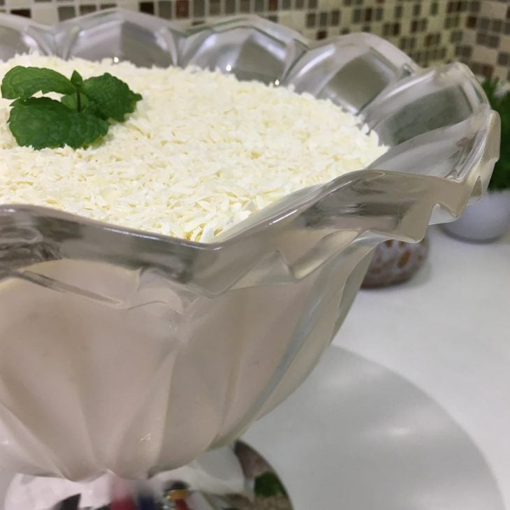 Mousse de limão siciliano