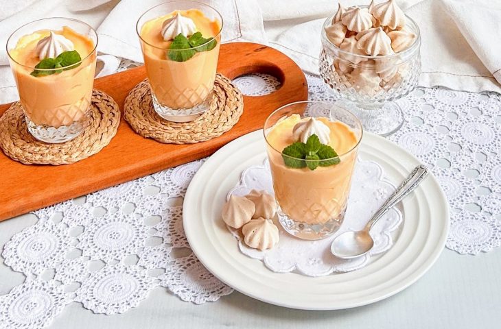 Mousse de manga simples