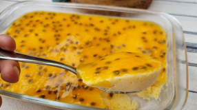 Mousse de maracujá fácil e cremosa