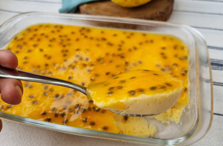 Mousse de maracujá fácil e cremosa
