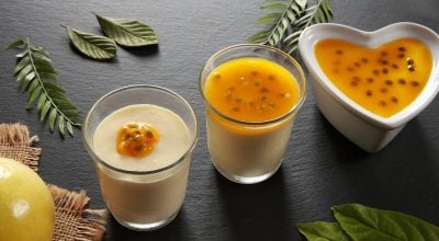 Mousse de maracujá low carb