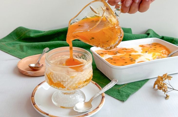 Mousse de maracujá rápida