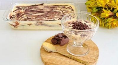 Mousse de maracujá trufado