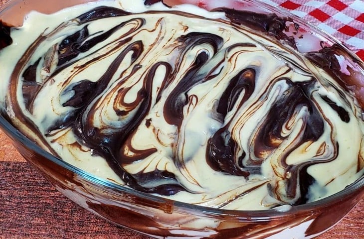 Mousse de maracujá trufado