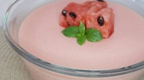 Mousse de melancia