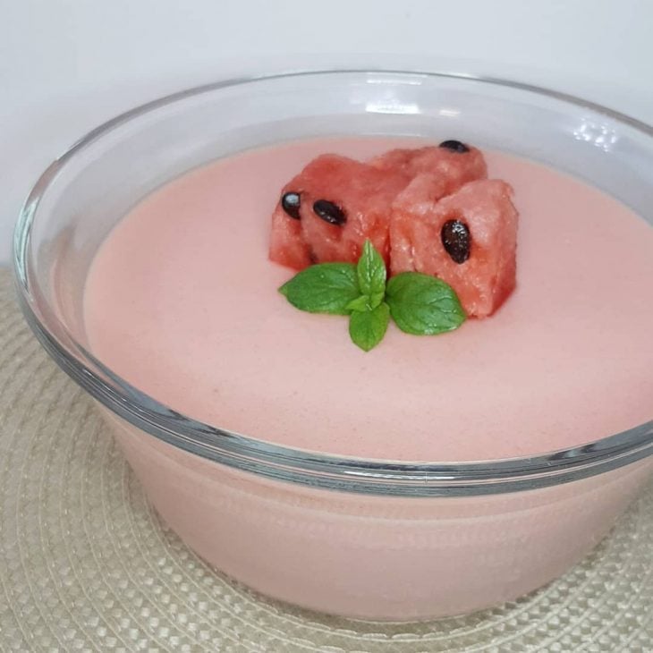 Mousse de melancia