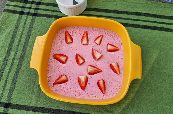 Mousse de morango