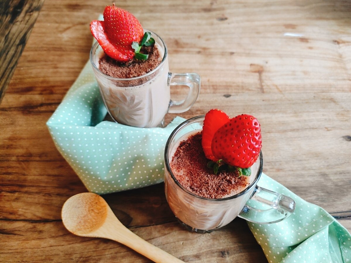 Mousse de Ovomaltine fácil