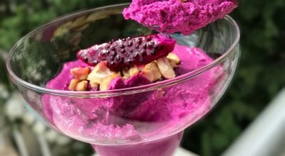 Mousse de pitaya