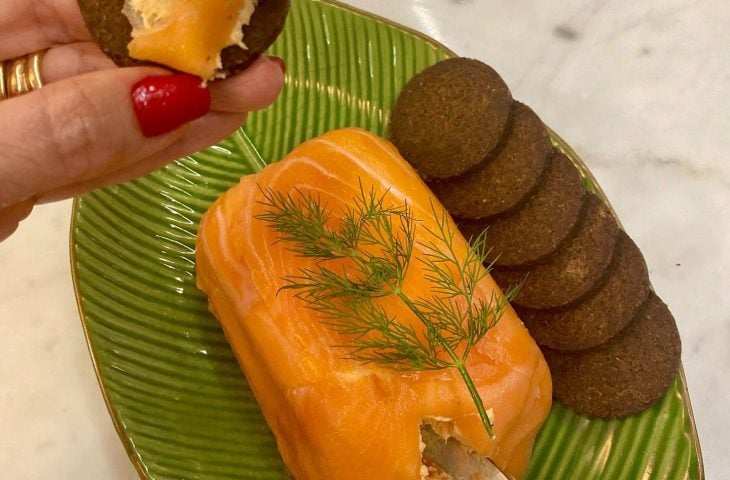 Mousse de salmão