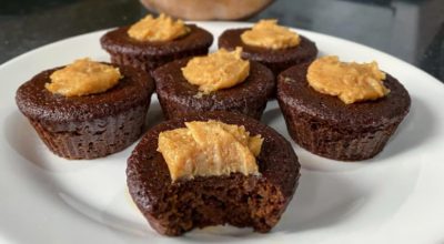 Muffin de abóbora com cacau