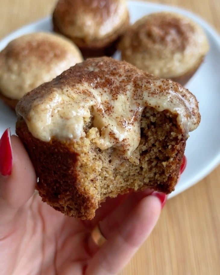 Muffin de amendoim saudável