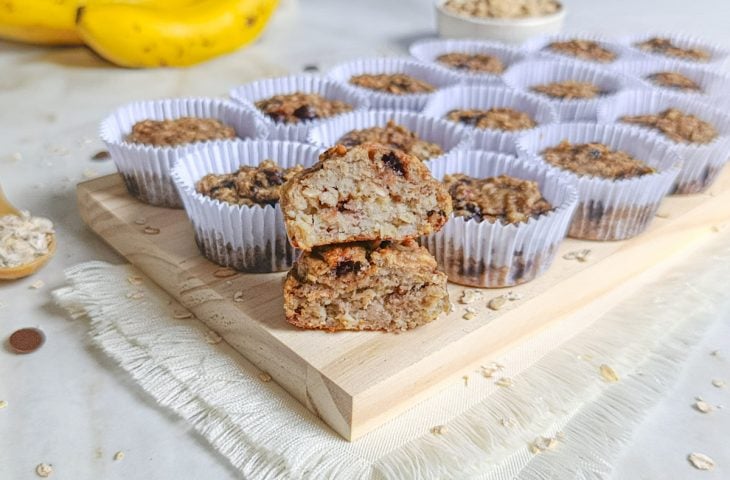 Muffin de banana fit