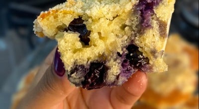 Muffin de blueberry