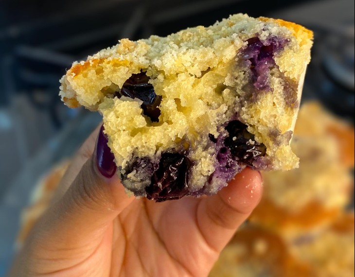 Muffin de blueberry