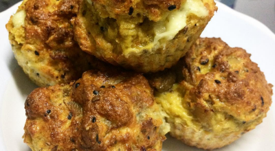 Muffin de cogumelo paris