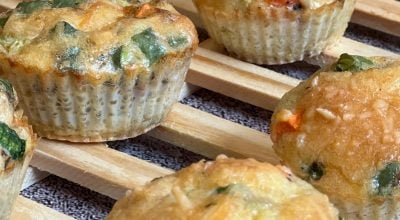 Muffin de legumes low carb