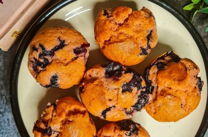 Muffin de mirtilo