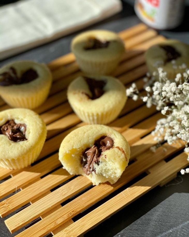 Muffin de Nutella