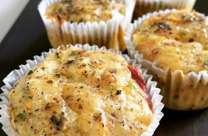 Muffin de vegetais