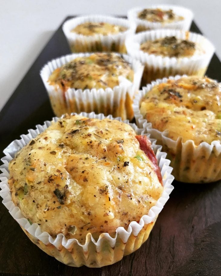 Muffin de vegetais