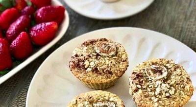 Muffin funcional de banana