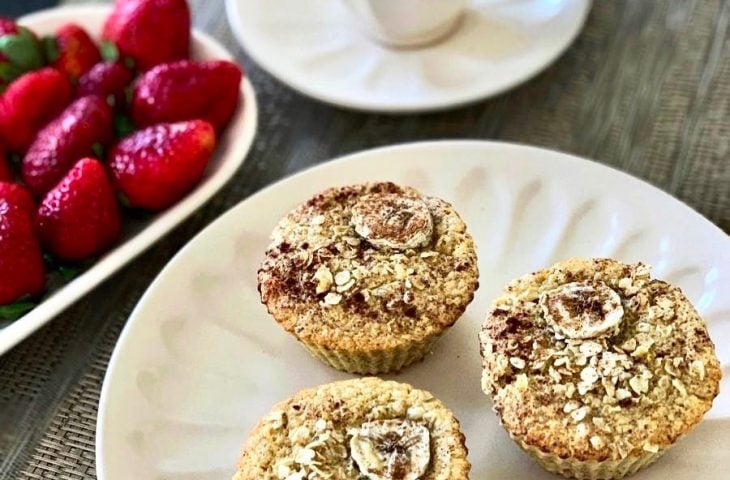 Muffin funcional de banana