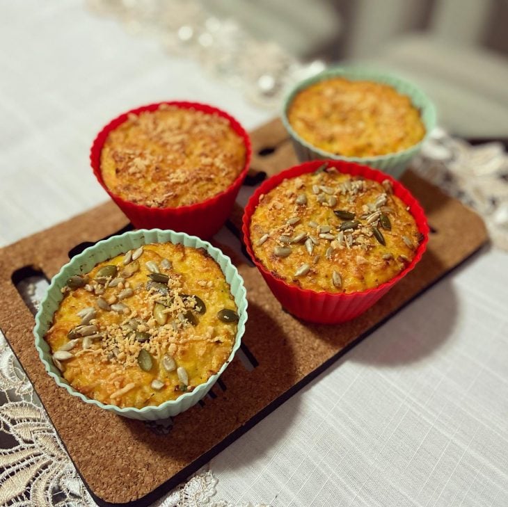 Muffin salgado low carb