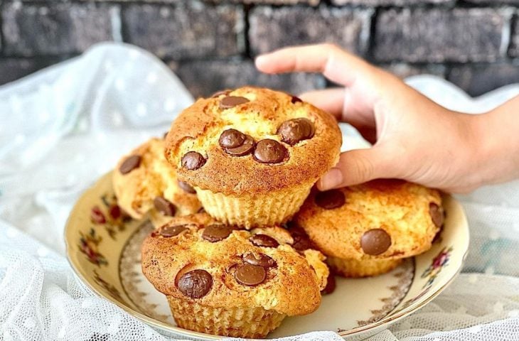 Muffins de leite Ninho e baunilha