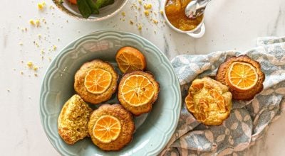 Muffins de tangerina