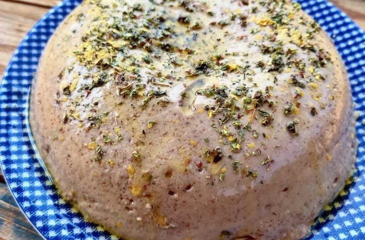 Mussarela fresca vegana