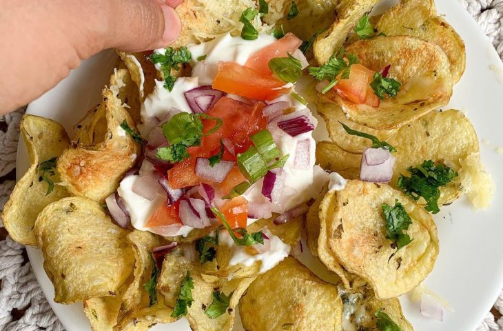 Nachos de batata