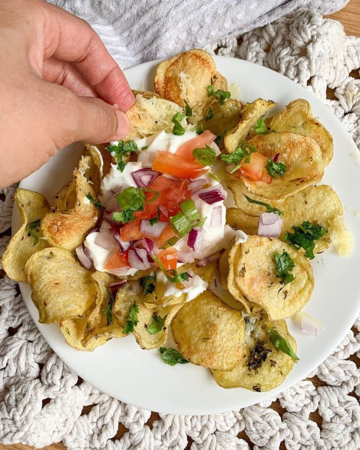 Nachos de batata