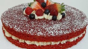 Naked cake red velvet