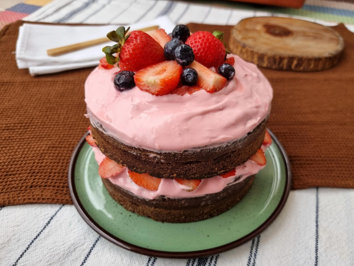 Naked cake