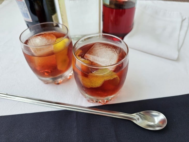 Negroni finalizado.