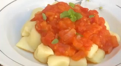 Nhoque de batata caseiro