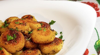 Nhoque de batata frito