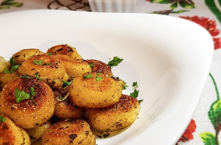 Nhoque de batata frito
