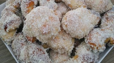 Nozinho de leite condensado e coco