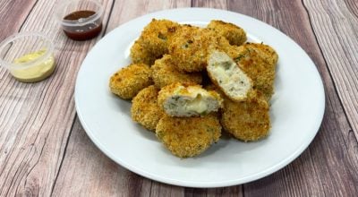 Nuggets de frango recheado