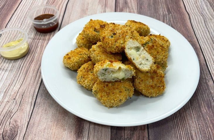 Nuggets de frango recheado