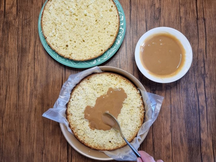 Bolo de coco com doce de leite - Passo a Passo