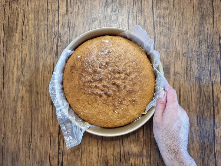 Bolo de coco com doce de leite - Passo a Passo