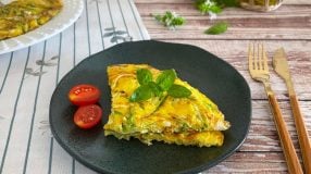 Omelete de abobrinha
