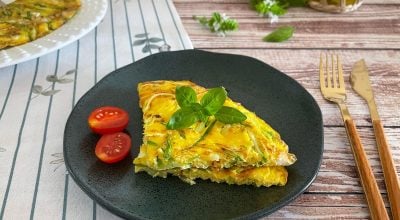 Omelete de abobrinha
