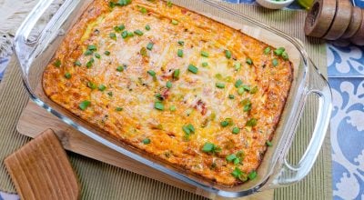 Omelete de forno com batata