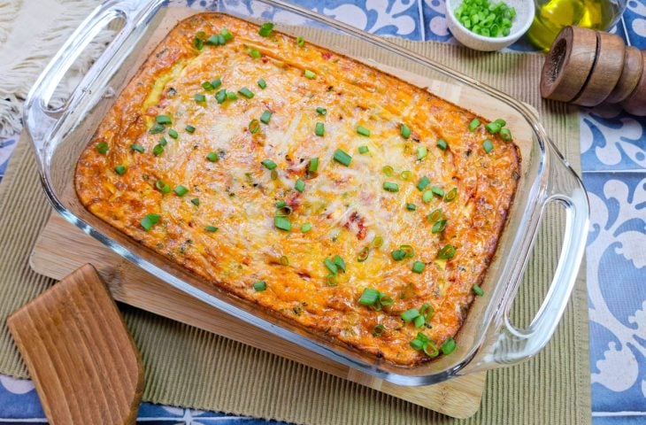 Omelete de forno com batata