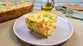 Omelete de forno sem farinha